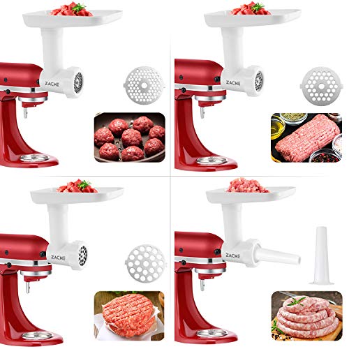 Electric Meat Grinder Attachments for Kitchenaid Stand Mixer, Food