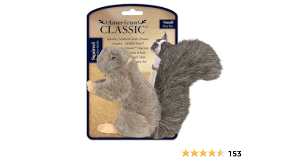 american classic squirrel dog toy