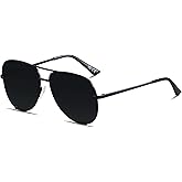 ANDWOOD Oversized Aviator Sunglasses for Women Men Big Large UV Protection Fashion Sun glasses