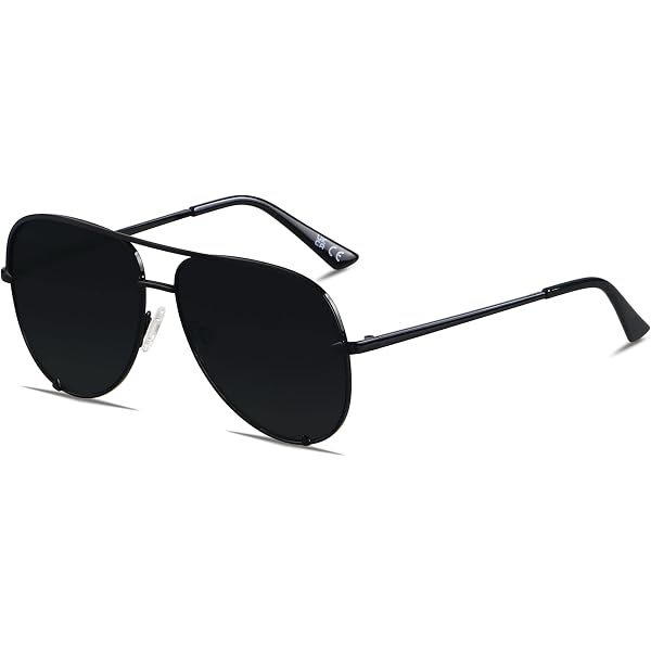 Amazon.com: DIFF Lenox Black + Grey, Designer Oversized  display picture 3