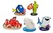 Penn-Plax Disney Finding Dory, Nemo | Set of Five Aquarium Decorations | Size Small for any fan of Nemo and Dory