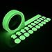 Glow-in-the-Dark Tape 30 Feet x 1 Inch Waterproof, Masking, Gaffer and Emergency Use Tape | Glow in the Dark Duck Tape has a Very Bright Photo-luminescent Glow
