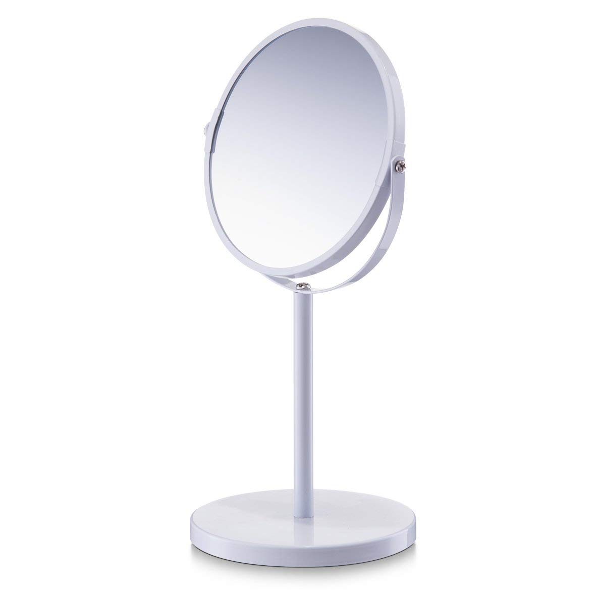 Zeller Vanity Mirror, Metal, White, 15 x 35 cm