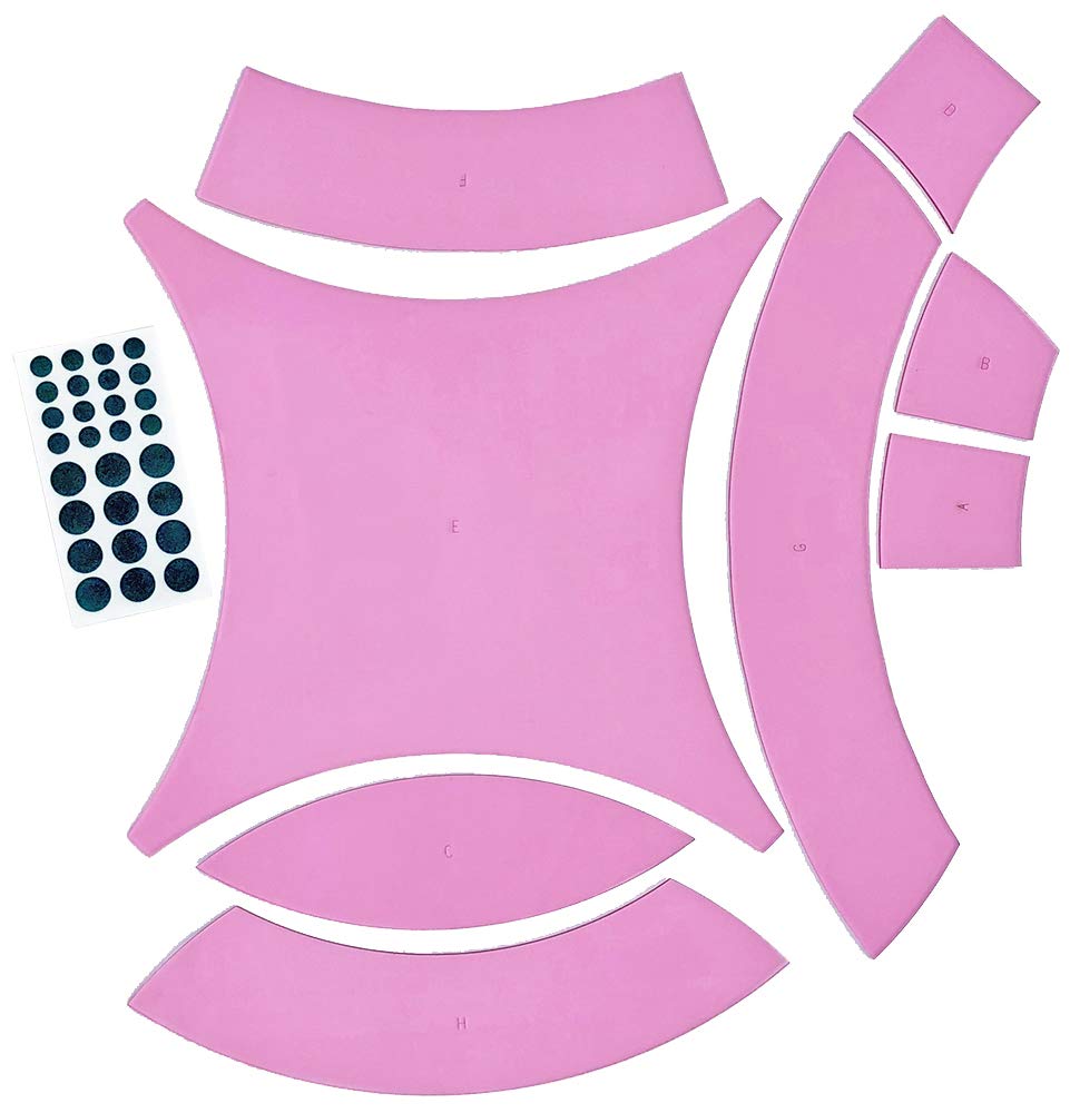 Quilting From the Heartland Double Wedding Ring Templates by Sharlene Jorgenson