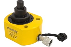 HYDRAFORE 50 tons 2.59" Stroke Multi Stage Low Height Hydraulic Cylinder Jack Ram (YG-50D)