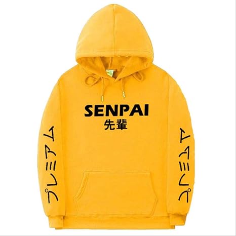 yellow streetwear hoodie