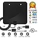 HDTV Antenna,Upgraded 2018 Version TV Antenna for Digital TV Indoor, Best 60+ Miles Range with UL Power Adapter & Detacable Amplifier, 10+3 FT High Performance Cable for 1080P 4K High Reception.