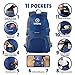 Totalpac - Hiking Daypack - Foldable Backpack for Traveling, Hiking & Camping