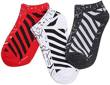 5 Pairs Men's Bape Camo Hip Hop Casual Cotton Athletic Crew Socks