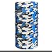 Fishing Mask - Camo Neck Gaiter Face Mask for Men & Women - Sun Protection Face Cover - Bandana, Scarf (Blue Camo)