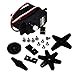 KOOKYE 180/360 Degree Mini Servo Motor for TeleCar Robot Helicopter (1x DS04 Servo)