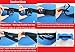 VERISA Aqua Joqqing Belt for Aquatic Aerobic Low Impact Exercises - Blue Foam Swim Belt Flotation1PC