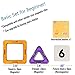 AMOSTING Magnetic Building Blocks Present Package Toy Tiles Bricks Kit