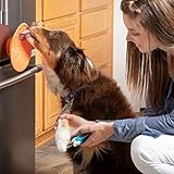 Hyper Pet LickiMat Splash Bowl. Dog Grooming Distraction, Dog Anxiety Relief, Cat Anxiety Relief, Boredom Buster (Great Alternative to a Slow Feeder Dog Bowl & Snuffle Mat)[Sticks to Non-Porous Walls]