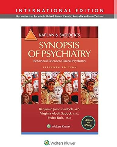 Amazon.com: Kaplan and Sadock's Comprehensive Textbook of