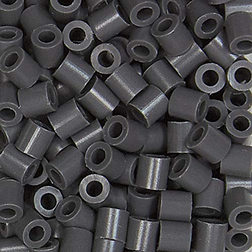Perler Beads Fuse Beads for Crafts, 1000pcs, Dark Gray in Oman