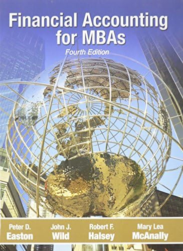 FINANCIAL ACCOUNTING for MBAs 第8版 Amazon.com: Financial Accounting for MBAs Paperback: 9781618533586