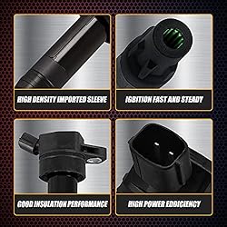 4 PCS Ignition Coils Compatible with Hyundai