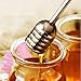 Honey and Syrup Dipper Stick Server, 304 Stainless Steel Honey Spoon Wand - 6 Inch