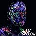 Uv Glow Blacklight Face and Body Paint 0.34oz - Set of 8 Tubes - Neon Fluorescent (All Colours)