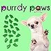 Purrdy Paws 40 Pack Soft Nail Caps for Dog Claws Green XXL