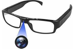 eovas Camera Glasses HD 1080P Video Glasses Smart Glasses Outdoor Sport Action Glasses Camera for Cycling, Driving, Hunting, Hiking, Fishing