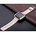 bayite Replacement Accessory Steel Frame for Fitbit Blaze Smart Watch Champagne Gold