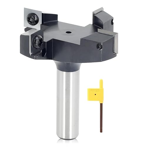 CNC Spoilboard Surfacing Router Bits 1/2 Shank - 3 Flute 2-1/2