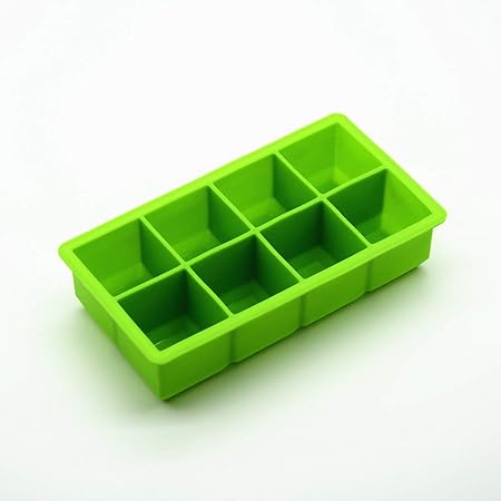 Caja de hielo de 8 bloques para la casa con cubitos de hielo Y: Amazon.es: Hogar