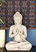 Deco 79 75317 Polystone Buddha Home Decor Product, 18
