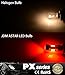 JDM ASTAR Super Bright PX Chips 1157 2057 2357 7528 Red LED Bulb