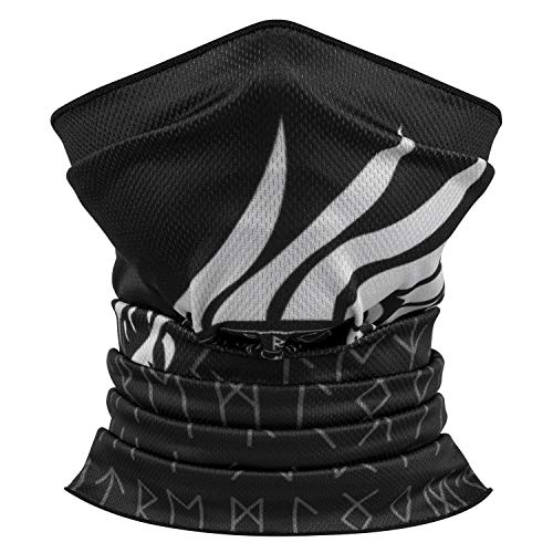 Unisex Seamless Rave Bandana Face Mask for Dust Wind Sun UV Protection Neck Gaiter/Face Scarf/Face Cover
