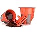BRBHOM 2 Refillable K Carafe Coffee Pods K-Carafe Reusable Capsules 2.0 K-Carafe Pods Coffee Filters Holder for Keurig K200, K250, K300, K350, K360, K400, K450, K460, K500, K550, K560 Brewing Machines