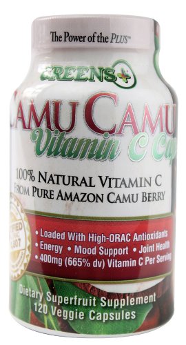 Camu Camu-Vitamin C Greens+ (Orange Peel Enterprises) 120 VCaps Camu Camu-Vitamin C Greens+ (Orange Peel Enterprises) 120 VCaps