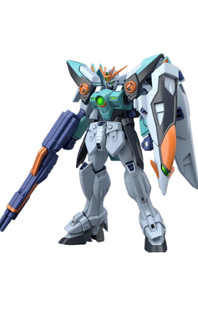 BANDAI Gundam - HG 1/144 Gundam Wing Sky Zero - Model Kit, 199622