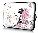 iCasso New Art Image Soft Neoprene 11-Inch Apple MacBook Air Ultrabook Netbook Bag Envelope Case Cover Sleeve Carrying Protector Case Bag - Apple MacBook Air/ Acer / Asus / Dell / Fujitsu / Lenovo / HP / Samsung / Sony / Toshiba, suitable for Acer C720 Chromebook/ Acer Aspire E3-111 / Asus X205TA / ASUS Q200E / HP Stream 11 Laptop / HP Pavilion X2/ Samsung Chromebook XE303C12 (Elves)