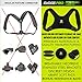 Evoke Pro Back Posture Corrector for Women and Men - Shoulder Brace Back Posture Corrector - Upper Back Support - Back Straightener Posture Corrector - Resistance Band Included (X-Large)