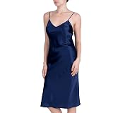 OSCAR ROSSA Women's 100% Silk Sleepwear Set - Luxury Camisole & Shorts Lingerie, 19 Momme Mulberry Silk