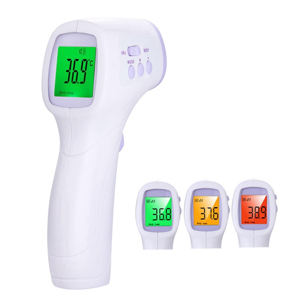 Digital Forehead Thermometer, HANGRUI Non Contact Accurate Dual Mode Infrared Thermometer for Baby Children and Adults