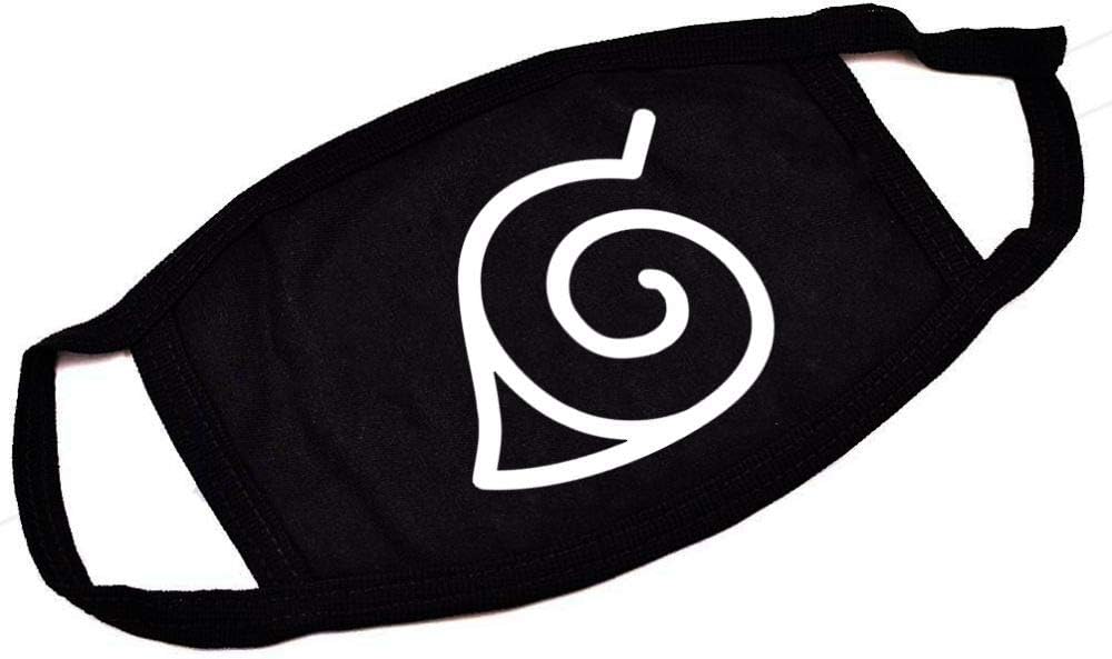 solid black muffle with naruto konoha logo price in uae amazon uae kanbkam solid black muffle with naruto konoha
