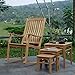 Cambridge Casual Arie Nesting Side Table, Teak Wood/Natural Teak