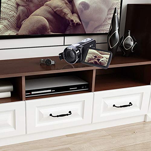 CamKing-Videocmara-Cmara-Digital-Cmara-de-Video-Full-HD-1080P-24MP-Pantalla-LCD-de-Rotacin-270