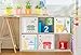 kaikai & ash Toy Storage Bins, Canvas Box Organizer, Kids 13 inch Cube - Singapore