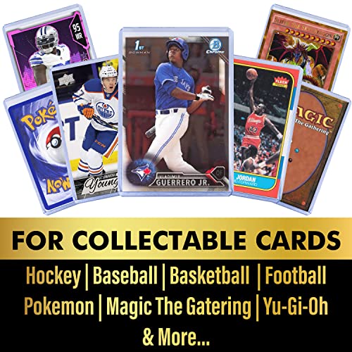 Star Collector 3X4 Clear Toploaders and Penny Sleeves (100 35 Point