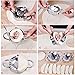 Dumpling Maker,Amytalk 2 Pcs Stainless Steel Dumpling Maker and Dumpling Press for Home Kitchen,Stainless Steel Dough Press Dumpling Pie Ravioli Mold Gyoza Empanada Maker (1 Set, Small+Large)