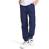 KEREDA Boys Uniform Pants Twill Pull On Jogger Pants for Boys School Clothes with Pockets