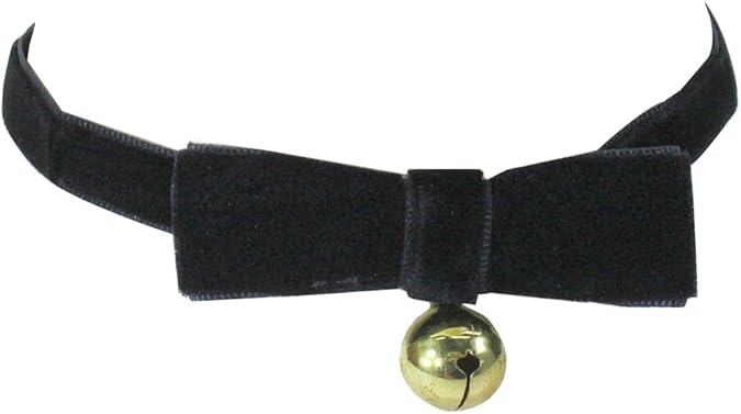 鈴 チョーカー かわいい 黒リボン 金の鈴 コスプレ ゴスロリ チョーカー 通販 Amazon