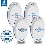 Premium Ultrasonic Pest Defender - Pest Reject Repeller - 2019 Best Repellant - Plug in Electronic Control Indoor Repellent - Repel Rodent Mouse Rats Bed Bugs Mosquito Spider Roaches Ant Mice Insect