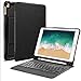 OMOTON Detachable Keyboard Case for New iPad 9.7” 2018&2017, iPad Pro 9.7, iPad Air/Air 2, Ultra-Thin Bluetooth Keyboard Case with Built-in Stand and Pencil Holder, Lightweight, Black