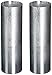 Candlewic 2Pk of 2 X 6.5 Inch Round Aluminum One Piece Candle Molds